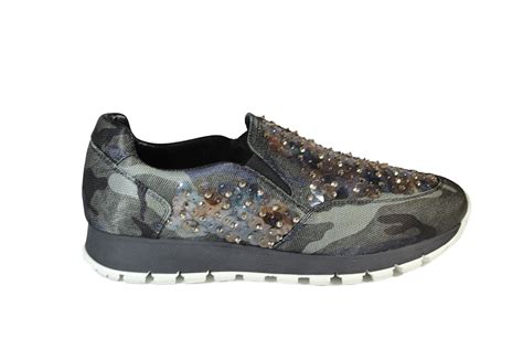 prada sneaker camouflage damen|Mehr.